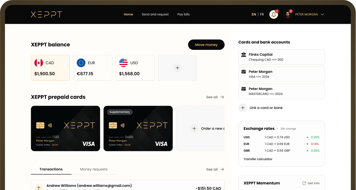 illustration with wallet